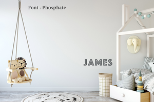 create your own name decal