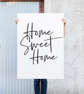 Home Sweet Home Print